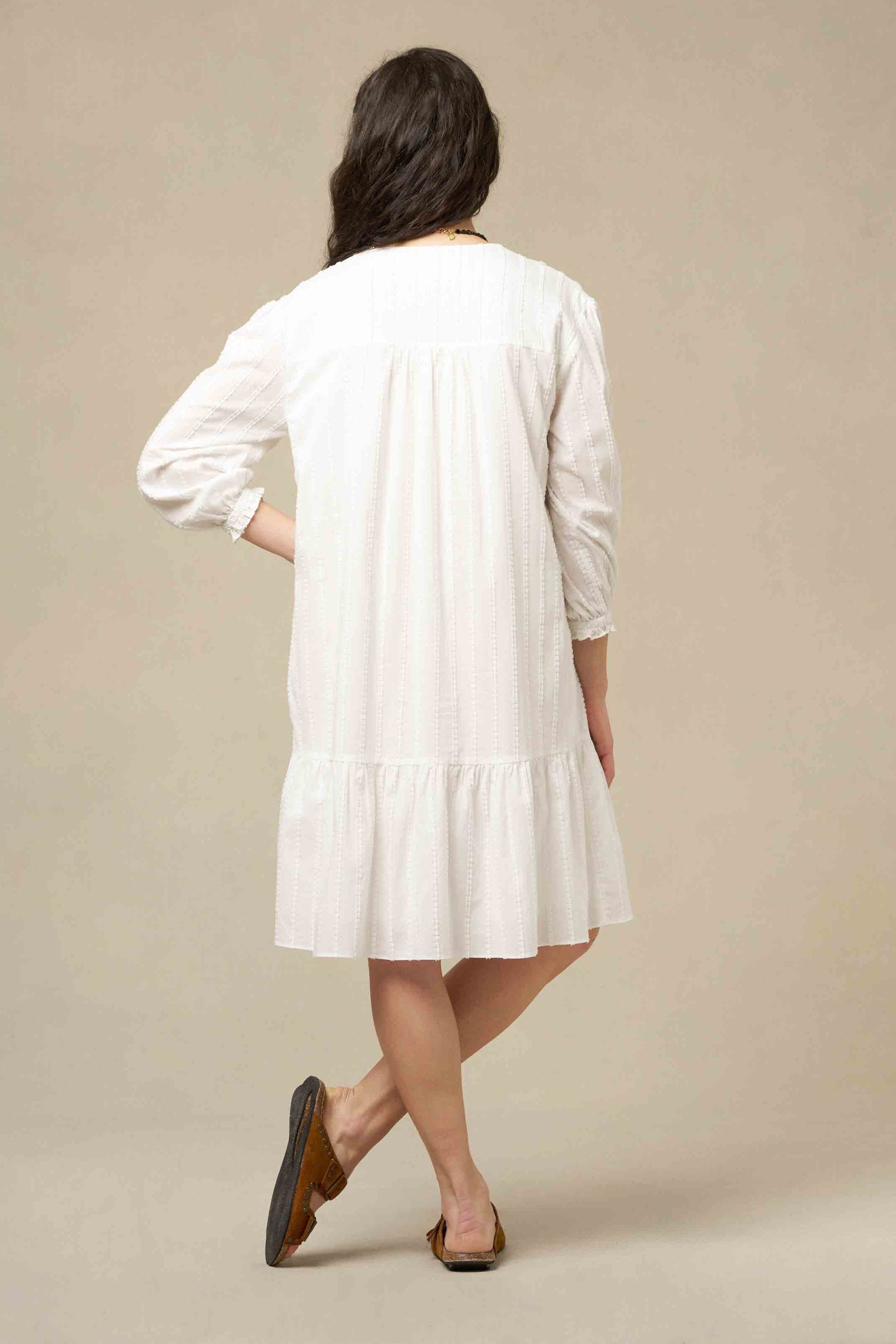 ROBE PANDORE - BLANC