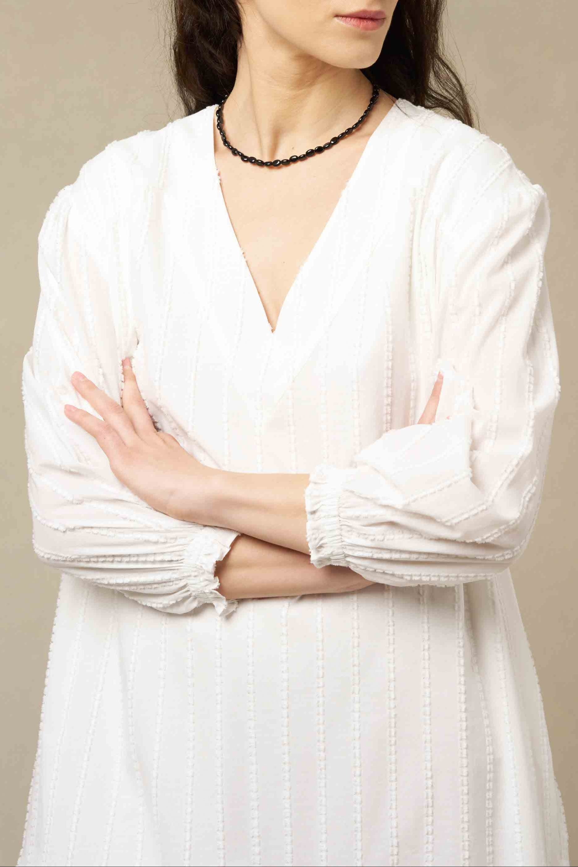 ROBE PANDORE - BLANC