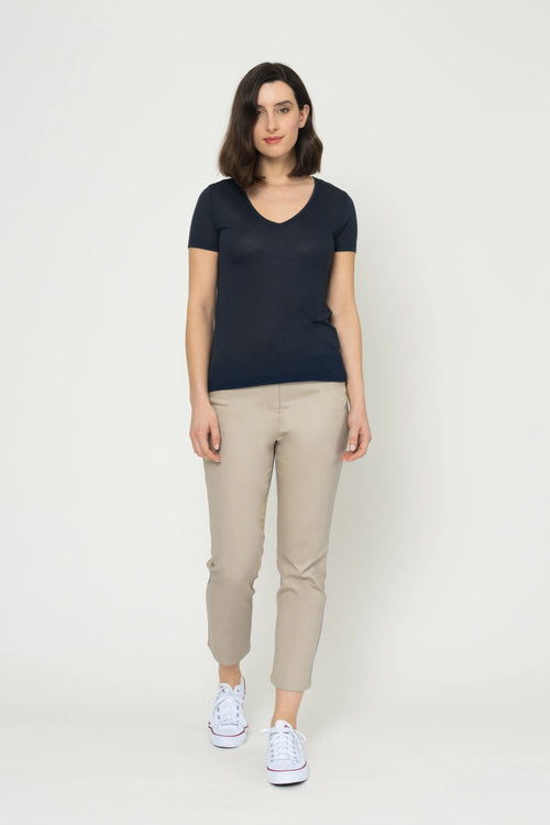 TEE-SHIRT CARENI - MARINE