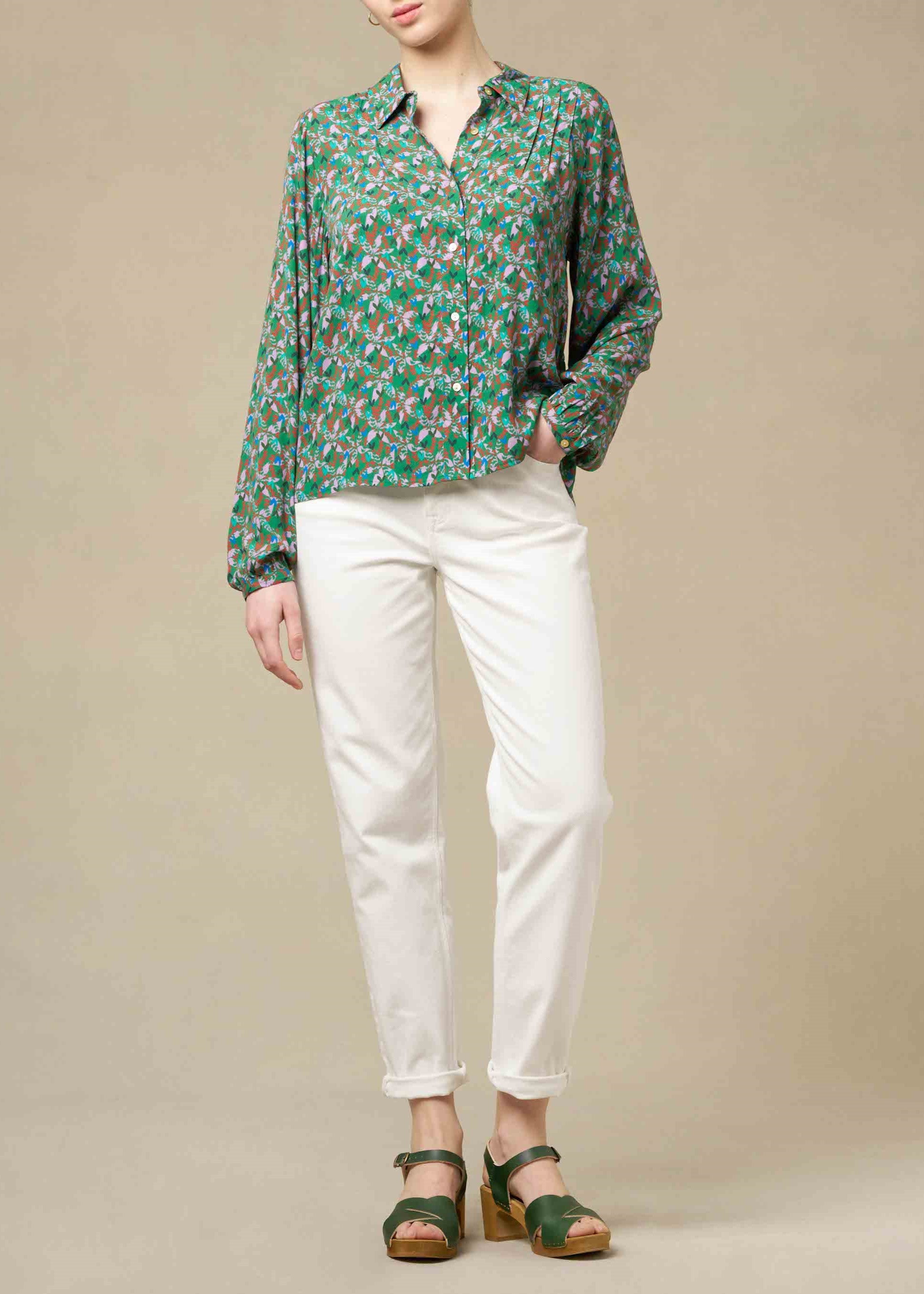 BLOUSE PAULINO - PRINT SAULE
