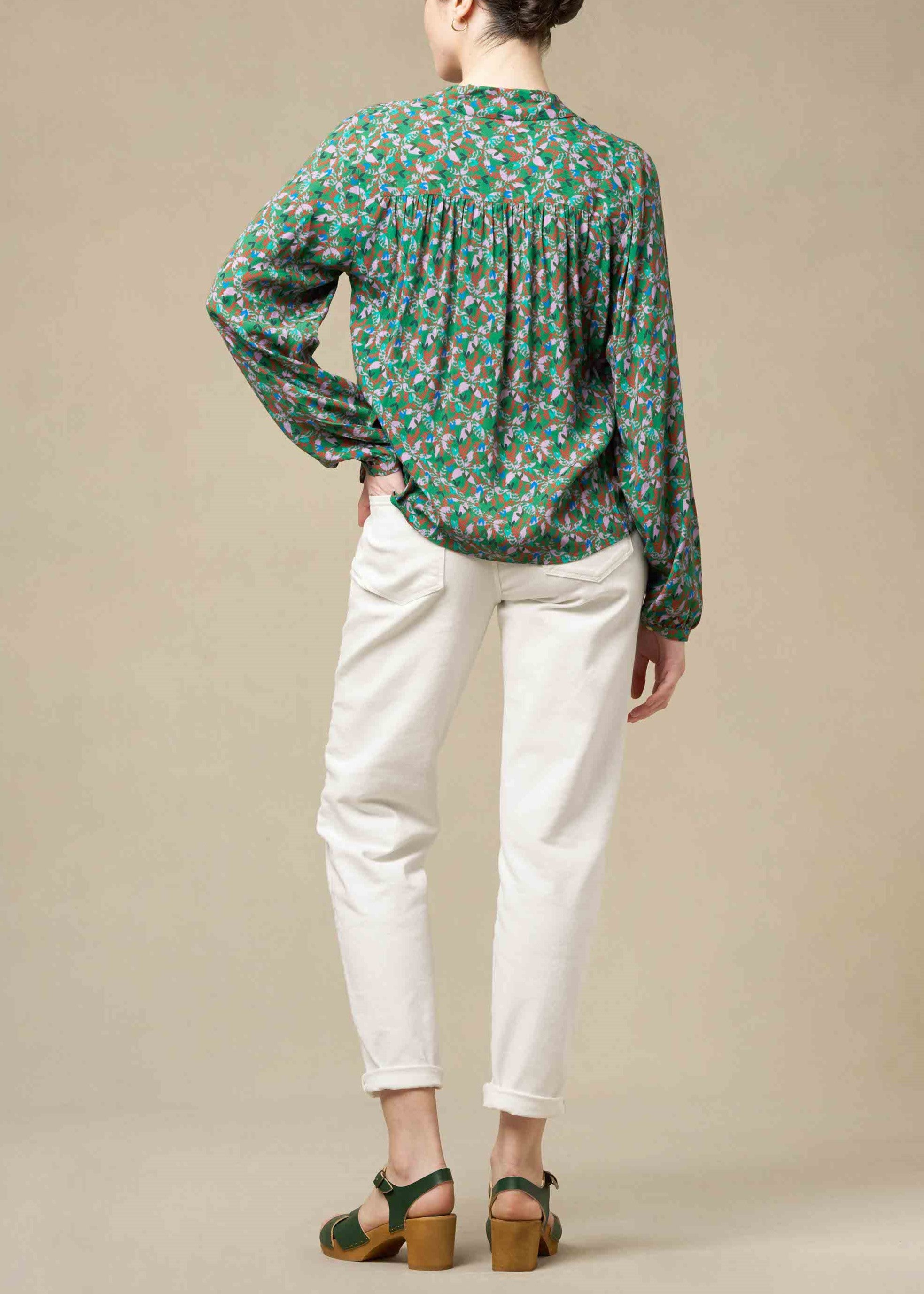 BLOUSE PAULINO - PRINT SAULE