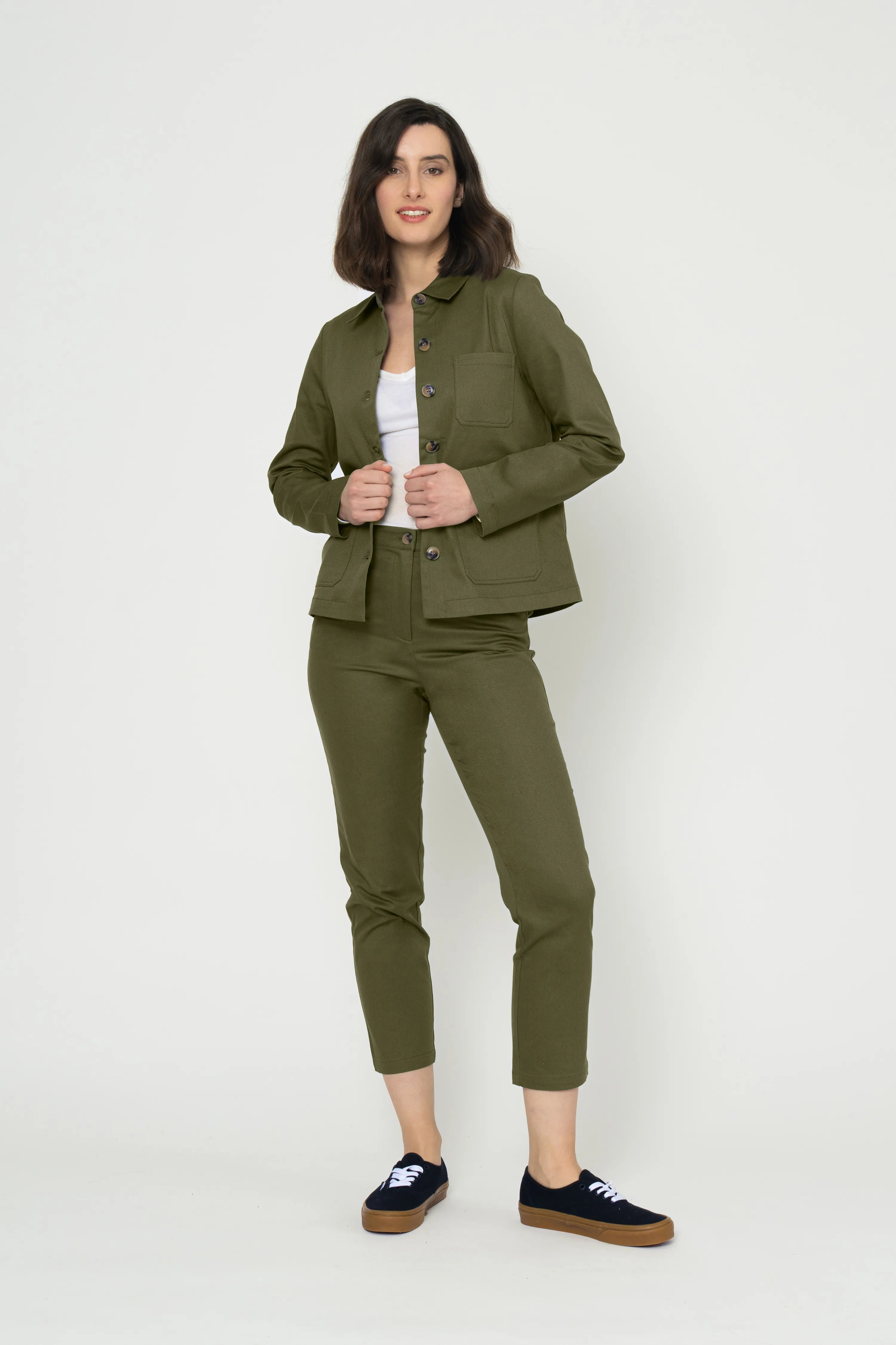 PANTALON ELANOR - OSEILLE