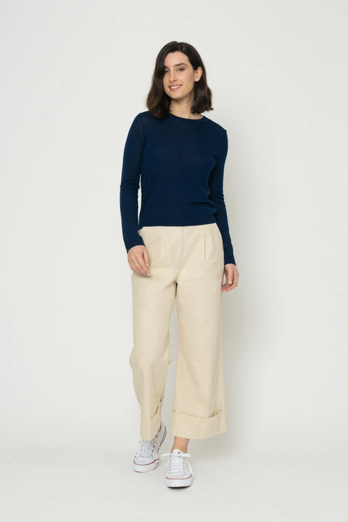 PULL MIRJA - NAVY