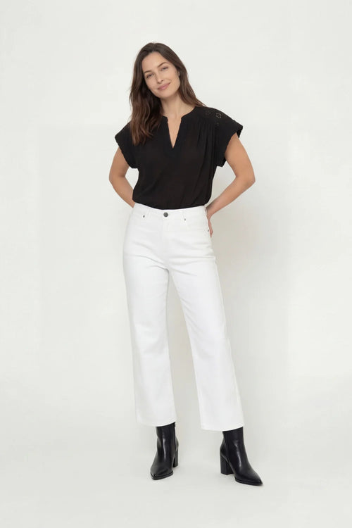 BLOUSE BROMELIA - NOIR